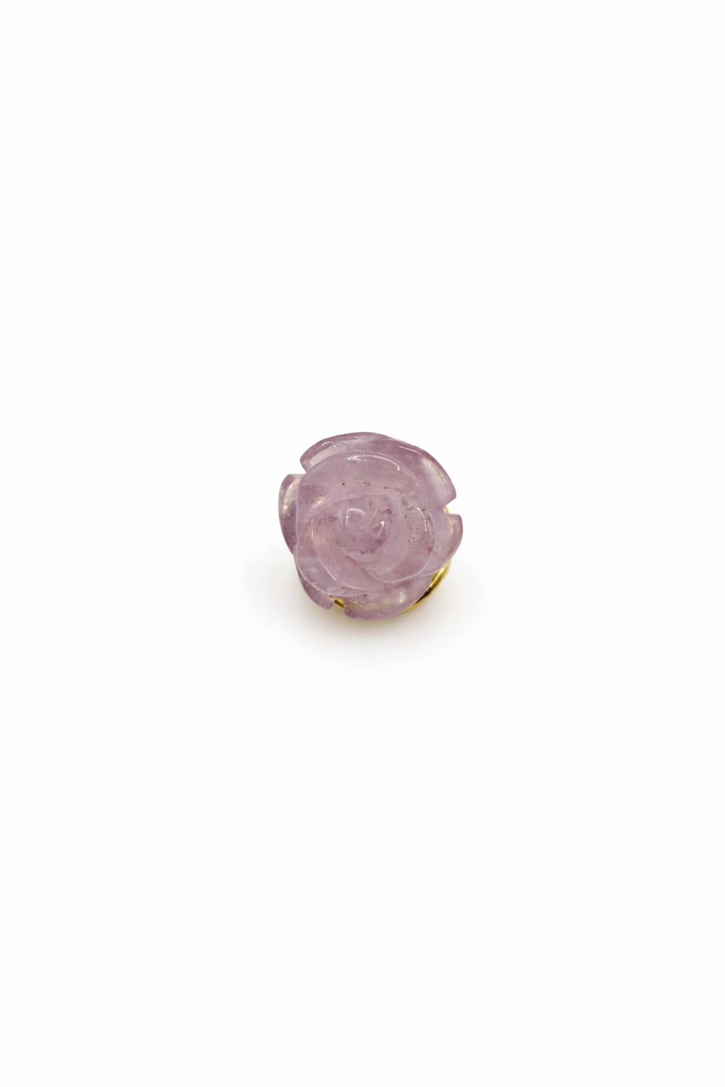 Carved amethyst